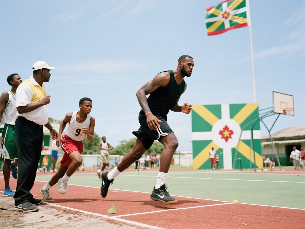 在格林纳达这样一个资源有限的小国，体育设
