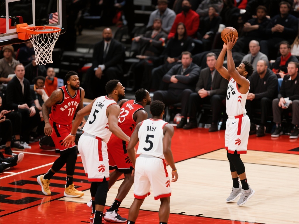 罗宾逊狂砍23分 猛龙轻松碾压篮网 在比赛中,有一个片段令人印象深刻:在第二