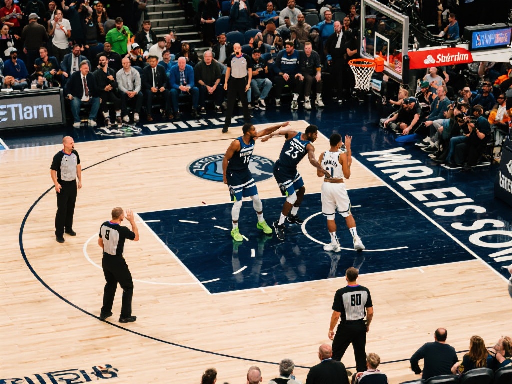 森林狼逆转活塞，爱德华兹闪耀，全场冲突7人遭驱逐