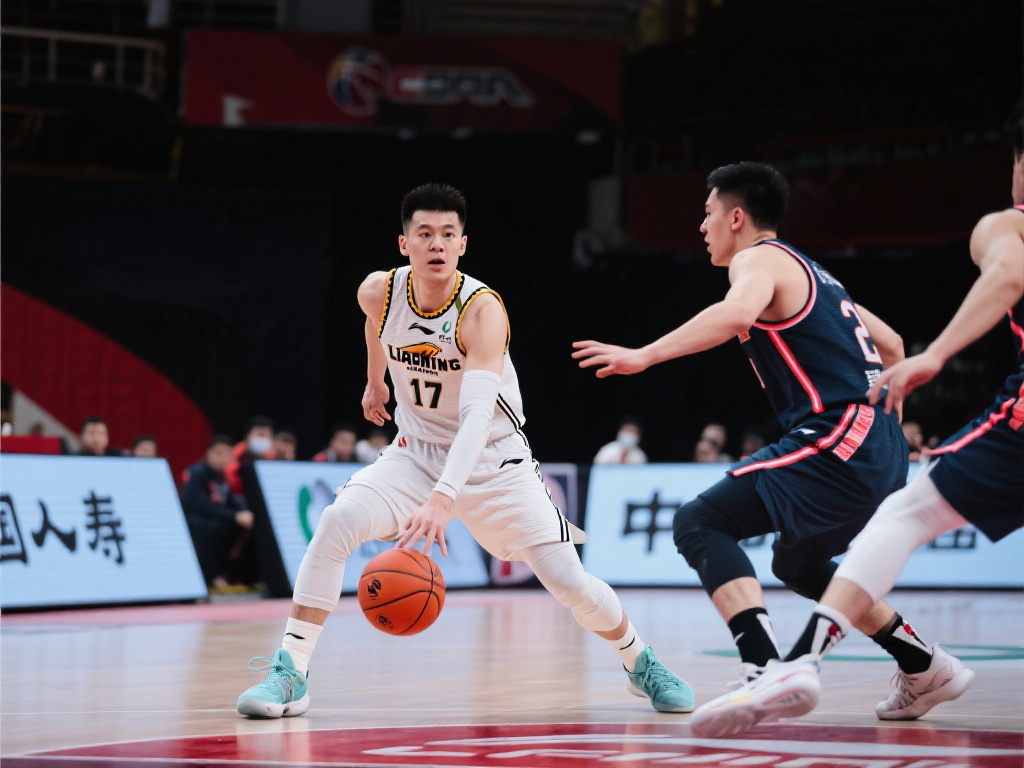 赵继伟巧妙摆脱防守 骑马射箭精准得分 以CBA联赛中对阵广东队的一场比赛为例,